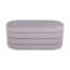 Banc avec rangement en velours