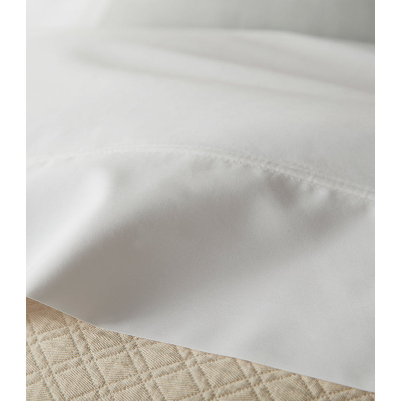 Nile 100% Cotton Guest Room Flat Sheet Case Pack, Pearl, King Flat Sheet
