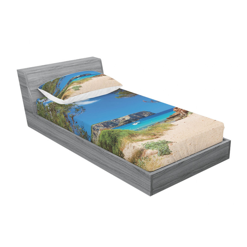 Microfiber Sheet Set, Twin XL Sheet Set with Fitted Sheet
