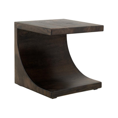 Table de bout en bois Mezquite foncé