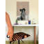 'Bonjour Zebra' Print on Wrapped Canvas-27175424