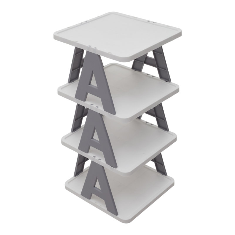 4 Pair Shoe Rack