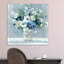 Be Happy Blue 1 Piece Wrapped Canvas Painting-523420106