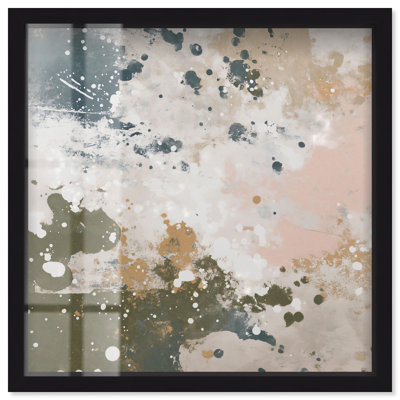«Splatter Effect I», reproduction d'art abstrait par Art Remedy