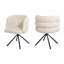 Ensemble de 2 chaises pivotantes 270 °-2075159366