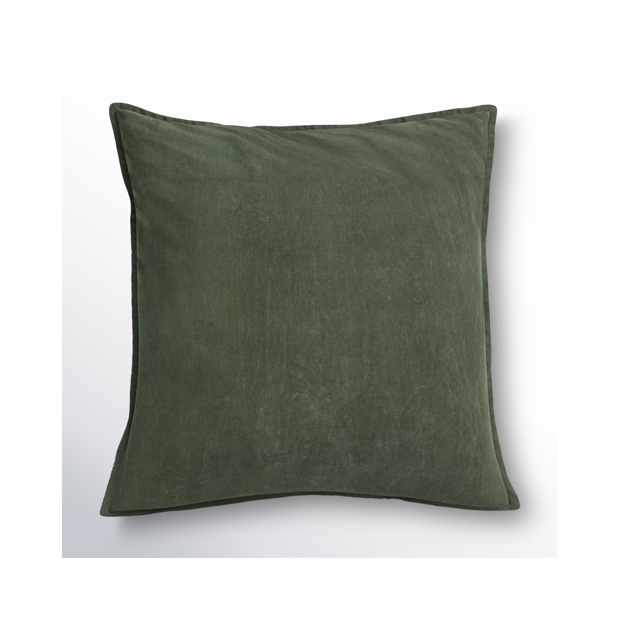 Edgar 100% Cotton Throw Pillow, Navy, Polyester/Polyfill, 18"H x 18"W