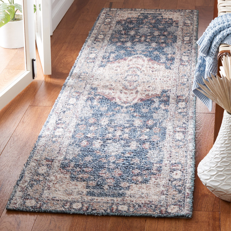 Buckleyjr Hand Tufted Performance Oriental Rug, Runner 2'3" x 8'