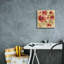 «Gilded Loose Floral I» par Silvia Vassileva, art mural sur toile-75301164