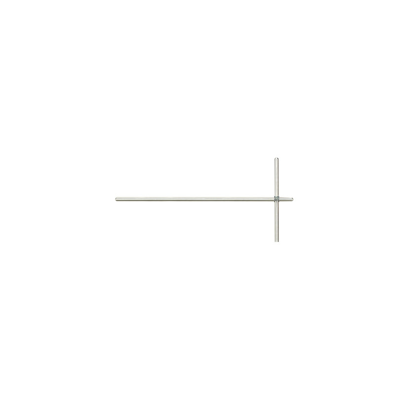 Solid Aluminum Crossbar, 1/2" Diameter, 40" Long
