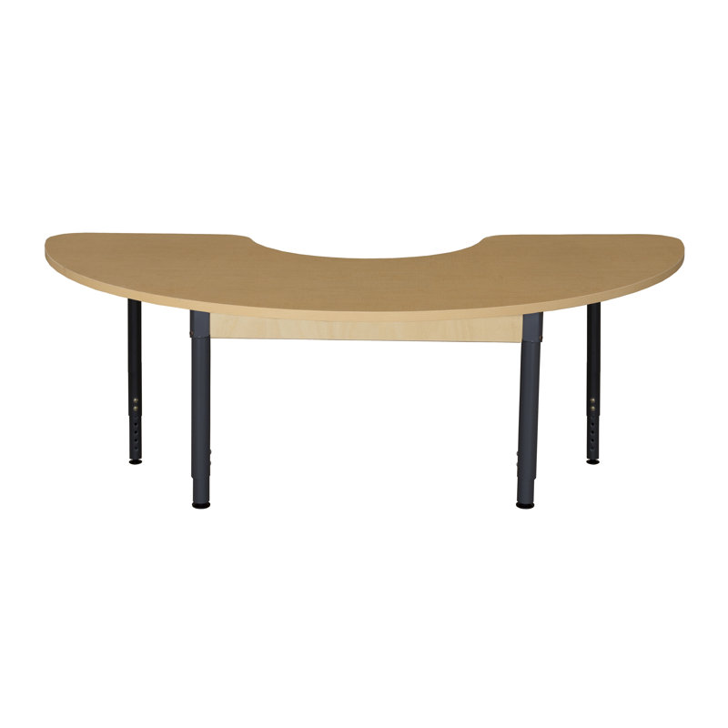Table d'activité réglable, L 76 po x l 24 po, Non, 19 po à 30 po