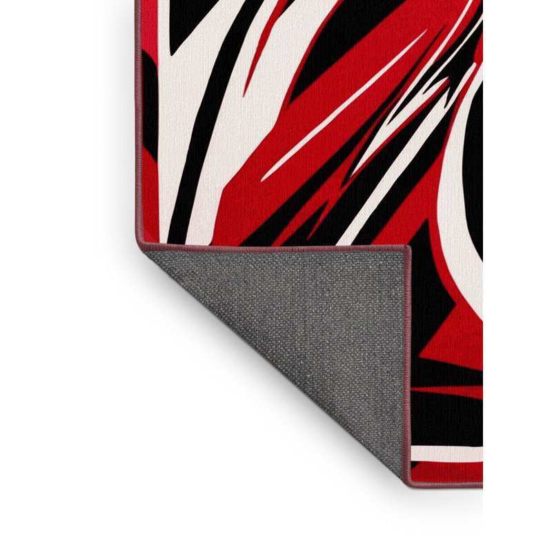 Bloodstone Mirage Rug, Square 5'