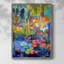 Impression encadrée FLORAL Series DCVI - Bois massif