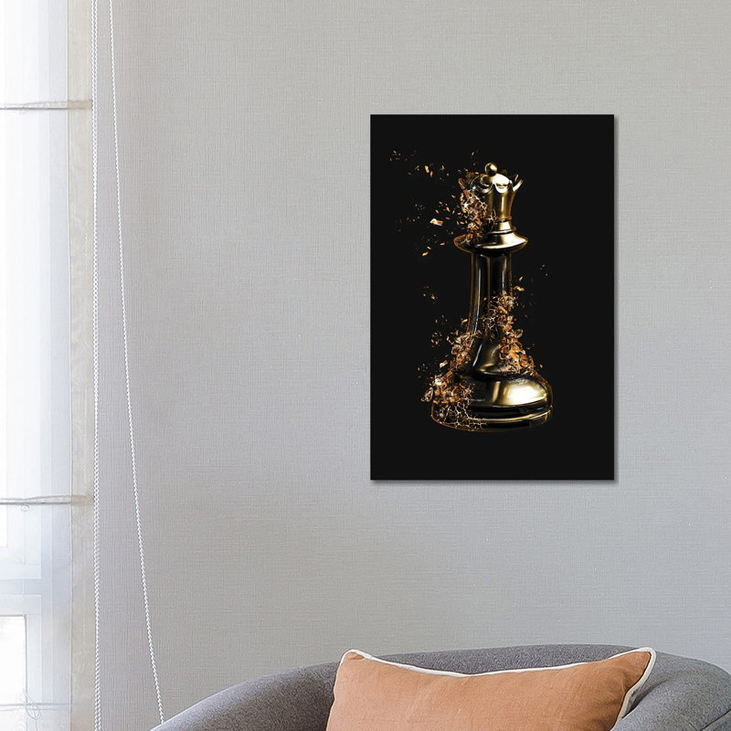 Broken Queen by Gab Fernando - Wrapped Canvas Print, 66.04 cm H x 45.72 cm W x 3.175 cm D