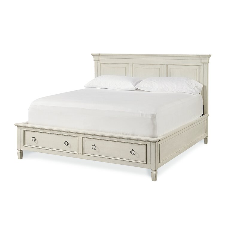 Levin Solid Wood Storage Bed