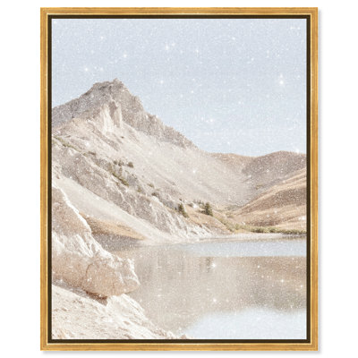 Deserted Pearl Peaks I Graphic Art Canvas