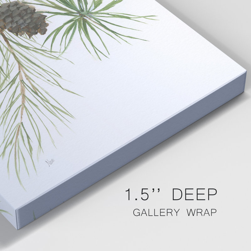 " Winter Botanical IV ", 18" H x 12" W x 1" D
