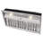 Nauxus 34.3 " W Stainless Steel 600 CFM Ducted (Vented) Insert Range Hood with Charcoal Filter