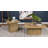 Coaster Furniture Devar Square Engineered Wood End Table Mango Brown