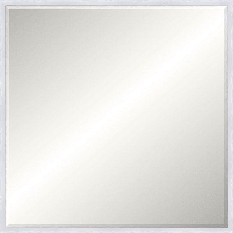 Miroir Davenport, Espresso, Carrée, 43,75 po x 43,75 po