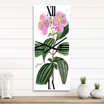 Vintage Plant Life XXIII - Traditional Wall Clock