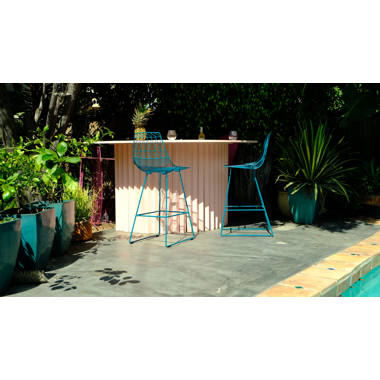 Trinx Outdoor 14.5'' Barstool Seat Cushion