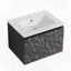 Meuble-lavabo flottant mural avec évier en céramique-2144689490