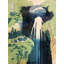 Kamida-Ga-Taki Waterfall by Katsushika Hokusai - Wrapped Canvas Print-1149777640