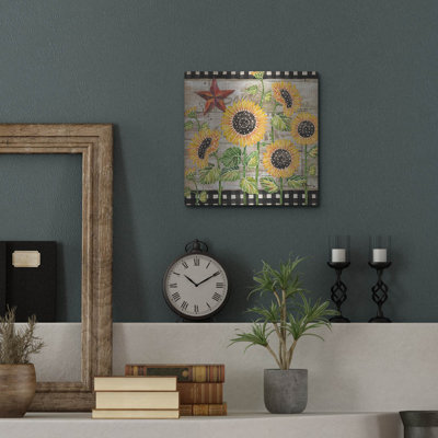 " Farmhouse Sunflowers " by Paul Brent