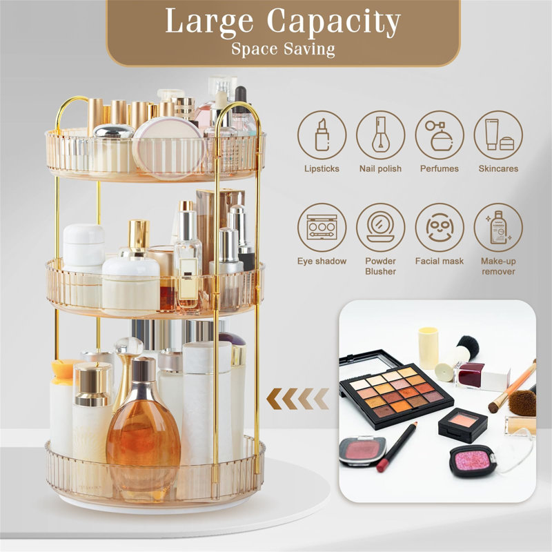 Ayde Plastic Makeup Organiser
