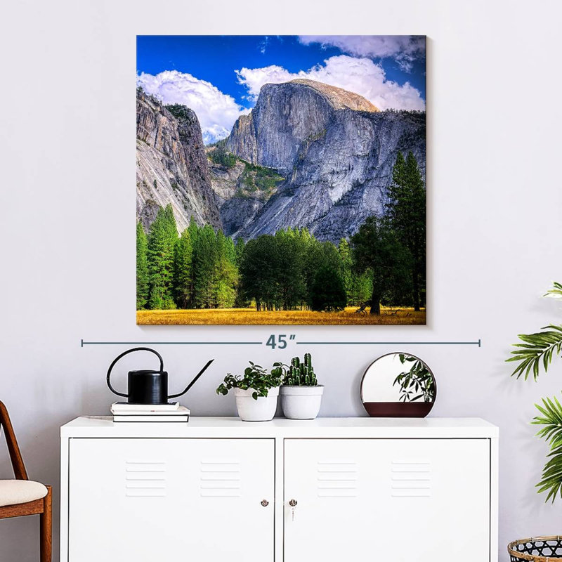 Alvord Half Dome Mountainscape, 33" H x 33" W