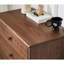 Buffet décoratif brun en bois massif