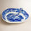 Blue Italian Handled Tray