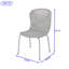 Ensemble de 2 chaises d'extérieur en rotin