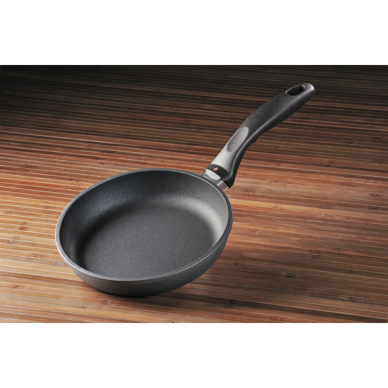 Try Me Non Stick Aluminum Frying Pan, 8" W, Dark Gray