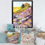 «Morning Sun Over The Purple Lavender Field I - Country», reproduction d'art sur toile-67388956-67388962