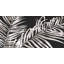 Tropical gold leaves - 24"x48" Framed canvas