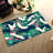 Chic Non-Woven Soft Type Printed Rug with Distinctive Floral Theme in Exquisite Multicolor Palette for Ideal Home Decor Enhancement-126123803