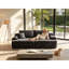 Canapé d'angle Cloud de 175 cm avec double méridienne et rembourrage à ressorts, canapé moelleux sans assemblage pour salon moderne, gris-159747572