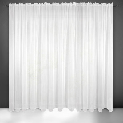Kashmier Slot Top Sheer Curtain