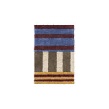 Color ON Striped Rectangle Bath Rug