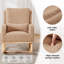 Rocking Chair with Supportive Lumbar Pillow-129161430