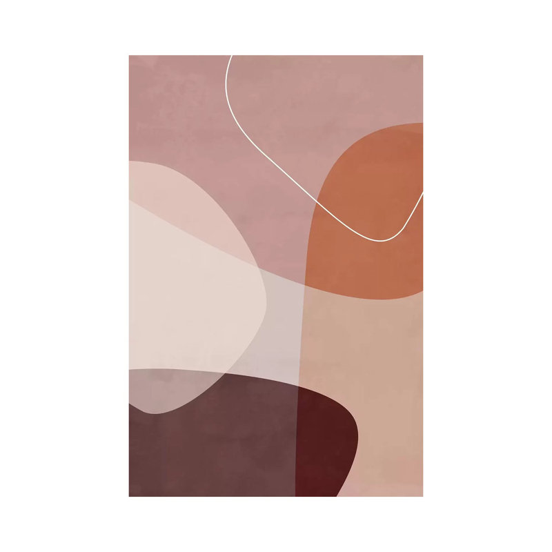 Graphic 211X by Mareike Böhmer - Print on Canvas, Wrapped Canvas, 152.4cm H x 101.6cm W x 3.81cm D