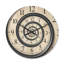 Horloge murale en bois - Spirale analogique-63617755