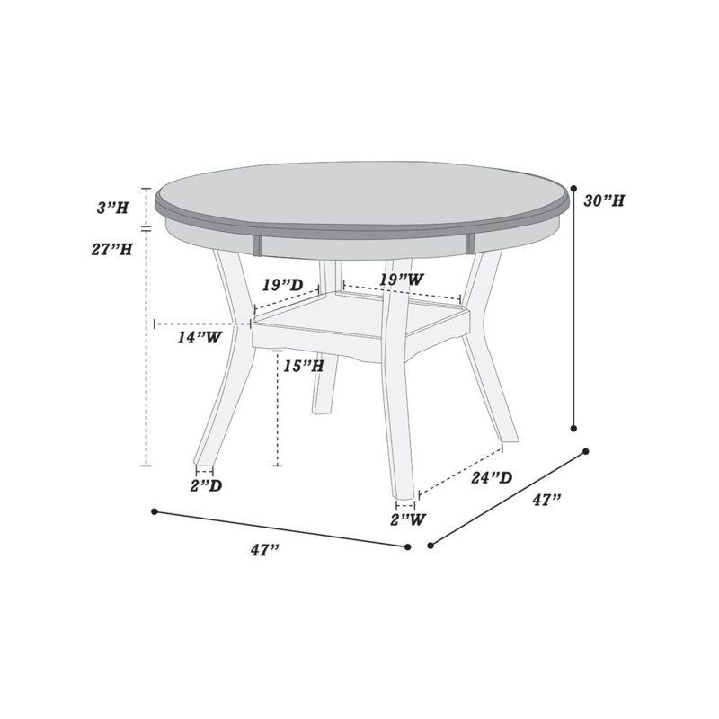 Round Dining Table