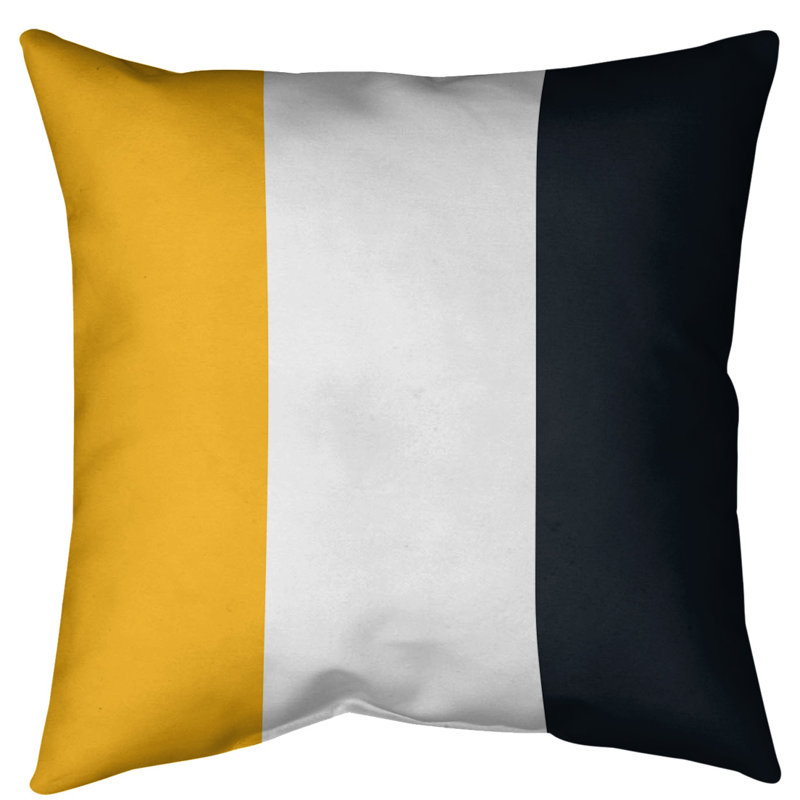 Housse de coussin, 14 po x 14 po, Blanc, Polyester filé