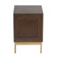 Garvyn 38cm W Solid Wood Bedside Table
