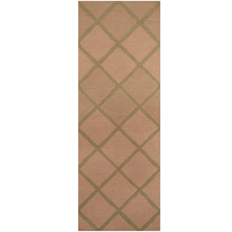 Wool Geometric Indoor Rug