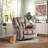 Microfiber/Microsuede and Wood Frame Power Lift Recliner with Heated Massage -1959453166