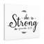 She Is Strong - Wrapped Canvas Print-2134544788