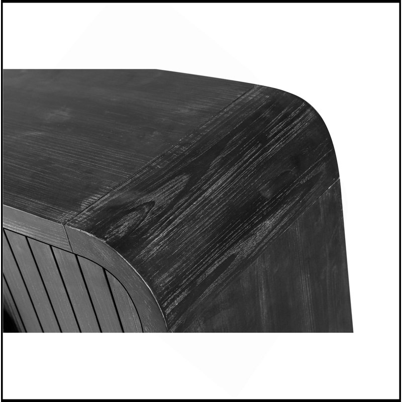 Buffet 59 po 59 po Farmhouse, Noir antique